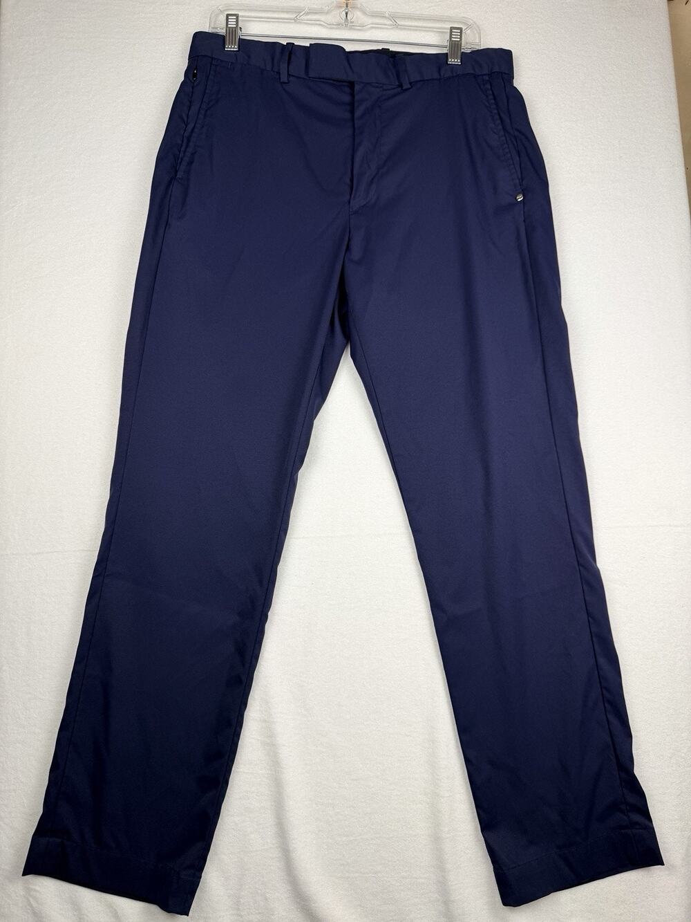 RLX Ralph Lauren Golf Pants Men’s 33 Navy Blue Tailored Fit Performance Stretch